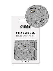 Charmicon 3D Silicone Stickers №173 Силуэты